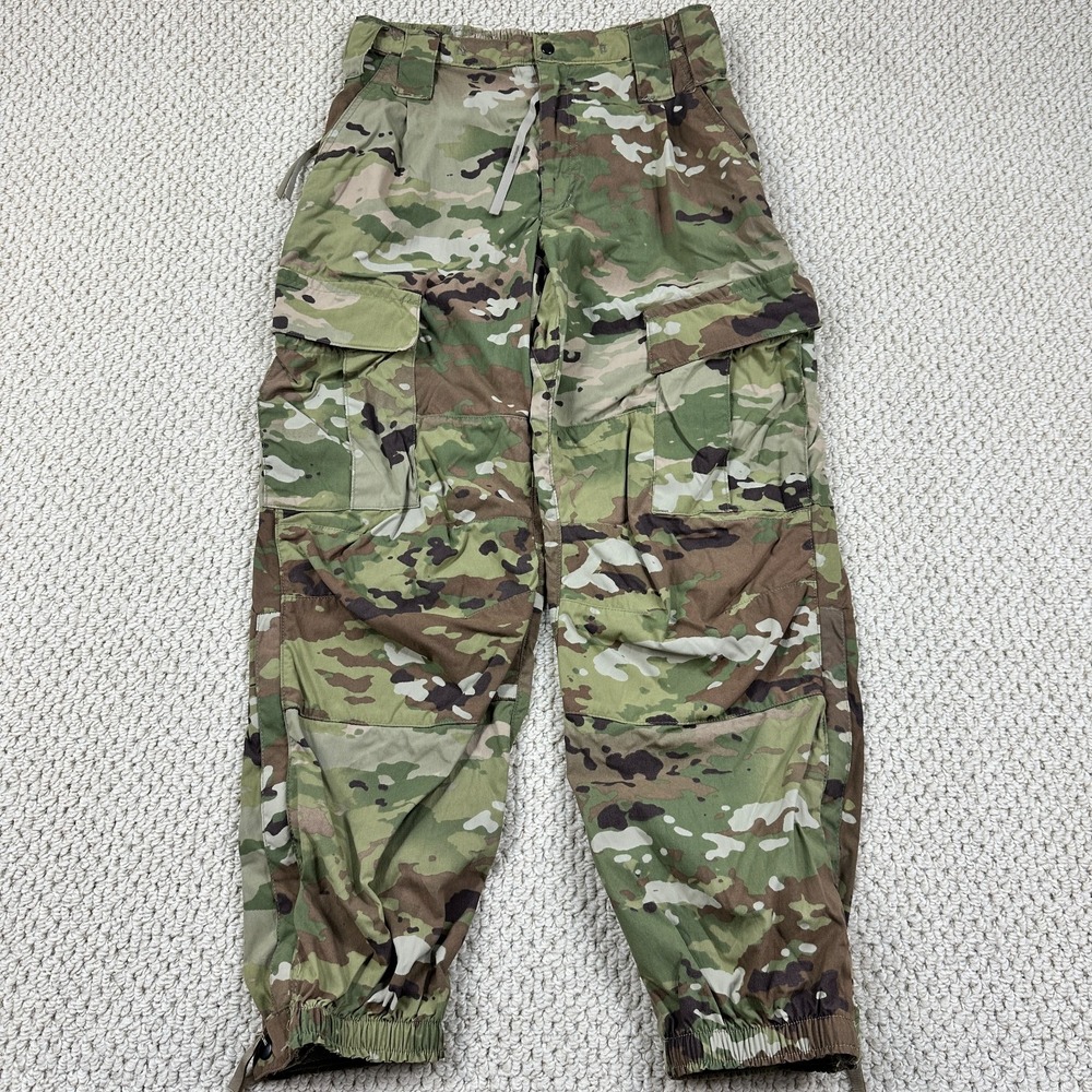 US Army ECWCS Generation III Layer 5 Soft Shell Cold Weather Trousers Small Reg
